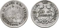 CHILE 1/2 Decimo -