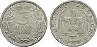 WEIMARER REPUBLIK 3 Reichsmark -