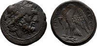  Æ - Drachme (22 mm) 214 - 211 v. Chr. BRUTTIUM BRETTII. Braune Patina. ... 125,00 EUR  +  8,00 EUR shipping