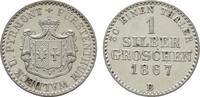 WALDECK Silbergroschen Georg Victor, 1852-1893. -