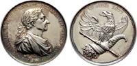 BRANDENBURG-PREUSSEN Silbermedaille (D.F.Loos) Wilhelm I., 1861-1888. -