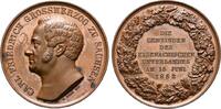 SACHSEN Bronzemedaille Carl Friedrich, 1828-1853. -