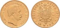 Hessen 10 Mark Ludwig III., 1848-1877. -
