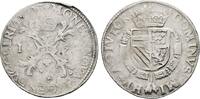 NIEDERLANDE Reichstaler nach burgundischem Fuß Herzogtum. Philipp II. von Spanien, 1555-1598. -