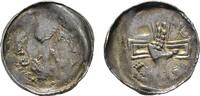 FRANKREICH/LOTHRINGEN Pfennig Bertram, 1179-1212. -