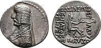 PARTHIA AR-Drachme, Arsakes XVI., 78-61 v. Chr. -