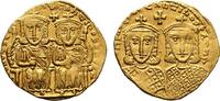 BYZANZ AV-Solidus, Leo IV., 775-780 mit Constantinus VI. -
