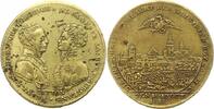 Russland Vergoldeter Messingjeton Alexander I. 1801-1825. -