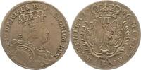Brandenburg-Preußen 6 Kreuzer Friedrich II. 1740-1786. -