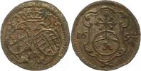 Sachsen-Albertinische Linie Pfennig Johann Georg IV. 1691-1694. -