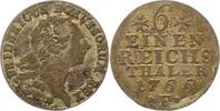 Brandenburg-Preußen 1/6 Taler Friedrich II. 1740-1786.