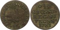 Brandenburg-Preußen Groschen Friedrich II. 1740-1786. -