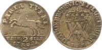 Braunschweig-Wolfenbüttel 2 Mariengroschen August Wilhelm 1714-1731.