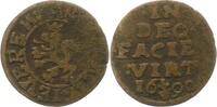 Jever-Grafschaft 1/4 Stüber 1 Carl Wilhelm von Anhalt-Zerbst 1667-1718.
