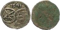 Sachsen-Kurfürstentum Pfennig Johann Friedrich und Heinrich 1539-1542. -