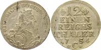 Brandenburg-Preußen 1/12 Taler Friedrich II. 1740-1786. -