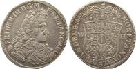 Brandenburg-Preußen 2/3 Taler Friedrich III. 1688-1701. -
