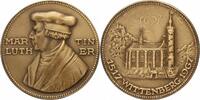 Reformation Bronzemedaille 450-Jahrfeier der Reformation 1967. -