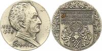 Personenmedaillen Versilberte Bronzemedaille Goethe, Johann Wolfgang von *1749 Frankfurt, +1832. -