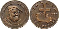 Reformation Bronzemedaille 450-Jahrfeier der Reformation 1967. -