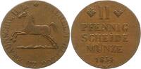 Braunschweig-Wolfenbüttel 2 Pfennig Wilhelm 1831-1884. -