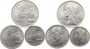 Komoren 1, 2 und 5 Francs Französisches Überseegebiet 1946-1975. -