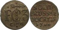 Brandenburg-Preußen Schilling Friedrich III. 1688-1701. -