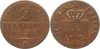 Brandenburg-Preußen 2 Pfennig Friedrich Wilhelm III. 1797-1840. -