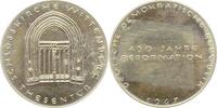 Reformation Neusilber Medaille 450-Jahrfeier der Reformation 1967. -