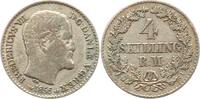 Dänemark 4 Skilling Frederik VII. 1848-1863. -