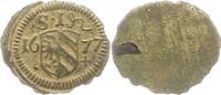 Nürnberg-Stadt Einseitiger Pfennig -