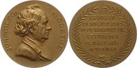 Personenmedaillen Bronzemedaille Goethe, Johann Wolfgang von *1749 Frankfurt, +1832. -