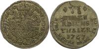 Münster-Bistum 1/6 Taler Maximilian Friedrich von Königseck 1762-1784. -