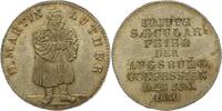 Sachsen-Albertinische Linie Silbermedaille Anton 1827-1836. -