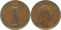Baden-Durlach Gedenkkreuzer Leopold 1830-1852. -