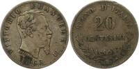 Italien-Königreich 20 Centesimi Vittorio Emanuele II. 1861-1878. -