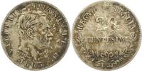 Italien-Königreich 20 Centesimi Vittorio Emanuele II. 1861-1878. -