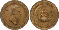Haus Habsburg Bronzemedaille Franz Joseph I. 1848-1916. -