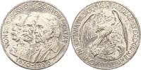 Personenmedaillen Versilberte Zinkmedaille Bismarck, Otto von *1815, +1898. -