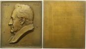 Personenmedaillen Bronzeplakette Goethe, Johann Wolfgang von *1749 Frankfurt, +1832. -