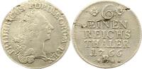 Brandenburg-Preußen 1/6 Taler Friedrich II. 1740-1786. -