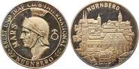 Nürnberg-Stadt Silbermedaille Rechenpfennige. -