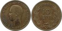 Griechenland 10 Lepta Georg I. 1863-1913. -