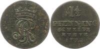 Braunschweig-Calenberg-Hannover 1 1/2 Pfennig 1792 C Georg III. 1760-1820. VF-