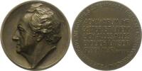 Personenmedaillen Bronzemedaille Goethe, Johann Wolfgang von *1749 Frankfurt, +1832. -