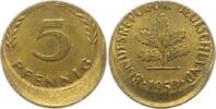 Münzen der Bundesrepublik Deutschland Verprägung. 5 Pfennig 1 Mark 1945-2001. -