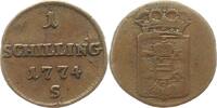 Haus Habsburg 1 Schilling Maria Theresia 1740-1780. -