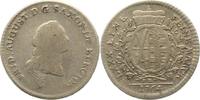 Sachsen-Albertinische Linie 1/6 Taler Friedrich August III. 1763-1806. -