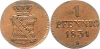 Sachsen-Albertinische Linie Pfennig Anton 1827-1836. -
