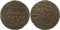Sachsen-Albertinische Linie 1/24 Taler Friedrich August II. 1733-1763. -